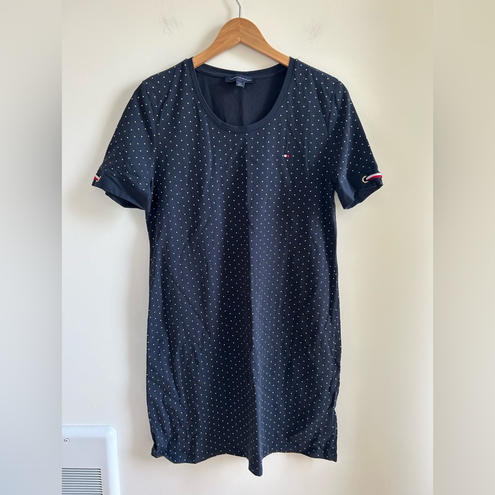 Tommy Hilfiger Polka Dot T-Shirt Dress